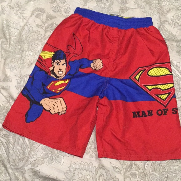 DC Comics Other - Boys Superman Bathing Suit Suit 5T